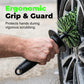 ⏳Offerta a Tempo Limitato⏰ Spazzola per la Pulizia del Canale dei Cerchi – Microfibra a Raggio Profondo per Cerchi, Pinze Freni e Vano Motore – Setole Morbide Antigraffio, Impugnatura Ergonomica con Protezione Nocche – Include Custodia