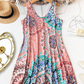 👗 52% RABATT! 🔥 Lockeres ärmelloses Sommerkleid im A-Linien-Schnitt mit Print – Leicht, luftig & perfekt für Strand, Reisen oder entspannte Tage in der Sonne ☀️