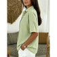 🎁Neuwaren 58% Rabatt💥Damen Kurzarmshirt – Gestreift & Lässig 🌿 Für Alltag & Freizeit