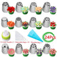 📢📢50% Rabatt  !!!⏰Professional Flower Nozzle Decorating Set
