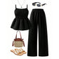🎁New Arrival 50% OFF💥Women's Casual Cami Top & Wide-Leg Pants Set