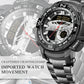 ⏳Limitiertes 53% Rabatt⏰Multifunktionale Herren Sportuhr ⌚ Dual-Zeit, Stoppuhr & Wasserdichtes Design