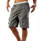 📢📢40% OFF !! ⏰Men's Cargo Shorts – Elastic Waist, Multi-Pocket, Durable 🍁
