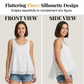 ⏰ 52 % RABATT – Nur für kurze Zeit ✨ Elegantes Tanktop mit Spitzen-Trägern und Punktmuster