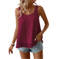 ⏰ 52 % RABATT – Nur für kurze Zeit ✨ Elegantes Tanktop mit Spitzen-Trägern und Punktmuster