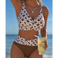 🏖️Summer Hot Sale– 55% OFF!!🔥Women's High Waist Two-Piece Bikini Set 👙🌊