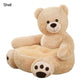 🧸Cartoon Animal Plush Kids Sofa Cushion Seat Teddy Bear Chair (Kinder-Plüschsofa in Teddybär-Form)