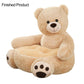 🧸Cartoon Animal Plush Kids Sofa Cushion Seat Teddy Bear Chair (Kinder-Plüschsofa in Teddybär-Form)