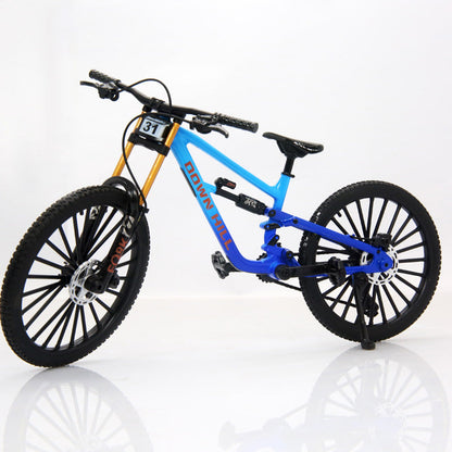 🏆 SCONTO 50% PER TEMPO LIMITATO! 🚲 Modellino di Mountain Bike in Lega, in Miniatura