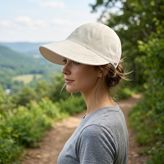 💥Last Day Special Sale 49% OFF👚✨Women’s UPF 50+ Elegant Foldable Sun Hat – Wide-Brim Cotton Bucket Hat with Neck Flap & Adjustable Strap 🌞🇬🇧 | Packable, Breathable & Beach-Ready