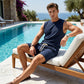 📢📢50% OFF !! ⏰Men's Casual Sportswear Tank Top & Shorts Set