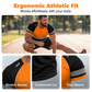 ⏳🔥LIMITED-TIME 50% OFF! 🎉Men’s Fluorescent Color Block Athletic Shirt Outdoor Safety Tee