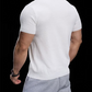 👕 LIMITED-TIME 50% OFF! ✨ Breathable V-Neck Knit Tee – Textured Finish, Athletic Fit, Gym to Street 🏋️