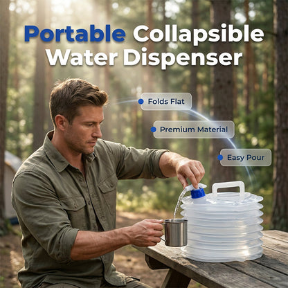 🏕️ PROMO -50% 😤 Fini les Jerricanes Encombrants — Ce Pliable Se Range Partout