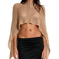 🔥Only £14.99 Last Day Promotion!🎁Women's Hollow Out Knit Shawl Poncho