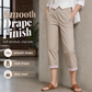 📢📢40% OFF !! ⏰Women Casual Slim Fit Cropped Pants