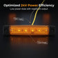 🔥Hot Sale-10PCS LED Side Marker Light for Trucks