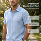 🎁2026 New Arrivals 50% OFF💥Men Summer Linen Set Loose Shirt and Cargo Shorts Two Piece Outfit