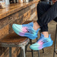 🏞️ Breathable Mesh Cushion Sole Trainers – A versatile hybrid built for the treadmill and the trail. Breathable mesh keeps feet cool, while the cushioned sole absorbs impact on concrete, grass & gravel paths 🏃‍♂️