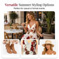 💃 Women's Printed Spaghetti Strap Maxi Dress – Designed to flatter with a V-neckline, adjustable thin straps & a flowing A-line silhouette. A timeless, feminine piece for warm-weather occasions 🌿