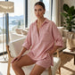 Women's Loose-Fit Top & Shorts 2-Piece Set