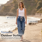 👖 New Arrivals 50% OFF💥Women’s Wide-Leg Cargo Pants – Spacious Side Pockets, Relaxed Silhouette & Adjustable Waist ✨
