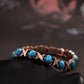 🔥 Offerta Limitata: Bracciale Magnetico in Finitura Rame Anticato – Eleganza Vintage con Pietre Sintetiche Incastonate e Design Unisex. Stile Senza Tempo per Tutti. ✨