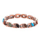 🔥 Offerta Limitata: Bracciale Magnetico in Finitura Rame Anticato – Eleganza Vintage con Pietre Sintetiche Incastonate e Design Unisex. Stile Senza Tempo per Tutti. ✨