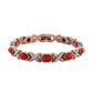 🔥 Offerta Limitata: Bracciale Magnetico in Finitura Rame Anticato – Eleganza Vintage con Pietre Sintetiche Incastonate e Design Unisex. Stile Senza Tempo per Tutti. ✨