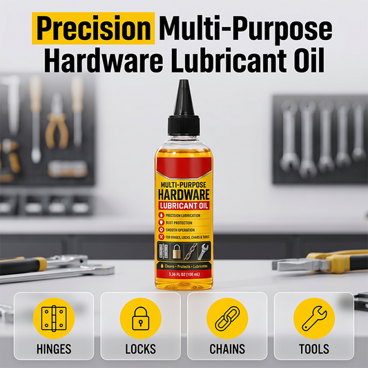 🔥 -50% Oggi: Olio Lubrificante Multiuso 4-in-1 da 30 ml – Antiruggine e antigrippaggio per cerniere, lucchetti, bici e attrezzi. Formula penetrante e duratura.
