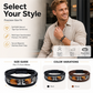 Bracciale in Pelle PU Intrecciata con Occhio di Tigre Uomo e Donna