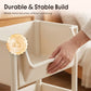 🦺Carrello Slim Scorrevole – Salvaspazio per Cucina, Bagno & Lavanderia ✨ Addio al Disordine