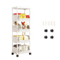 🦺Carrello Slim Scorrevole – Salvaspazio per Cucina, Bagno & Lavanderia ✨ Addio al Disordine
