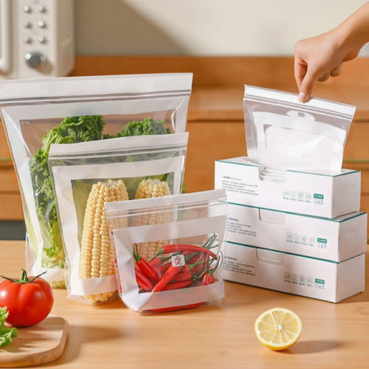 🔥 -50% Oggi: Sacchetti Trasparenti Rinforzati a Doppia Chiusura – Perfetti per conservare alimenti freschi e sicuri, ermetici e resistenti.