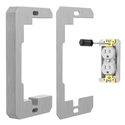🔥 -50% Oggi: Distanziale per Placca a Parete a Filo – Metallo premium, correzione perfetta della profondità delle prese, installazione professionale e sicura. Per un fissaggio a filo muro senza disallineamenti.