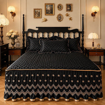 🔥 Promo Flash -50%: Coprisommier con Gonna Matelassato Traspirante – Poliestere, altezza gonna 45 cm, angoli elastici, ideale per letto e contenitore sotto il letto. 5 colori disponibili. Spedizione dall’Italia ✅