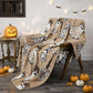 🔥 -50% Oggi: Coperta Morbida con Fantasmi di Halloween – Stampa divertente, tessuto caldo e avvolgente, perfetta per divano, letto e serate di film spaventosi.