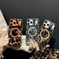🐆🧲 Cover magnetica leopardata per smartphone – Protezione antiurto, allineamento magnetico e finitura trendy