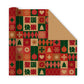 🔥 -50% Oggi: Carta Kraft Natalizia Vintage per Regali – Fiocchi di neve, alberi e renna. Fogli 70×50 cm, kraft 100 g opaco e antistrappo. Ideale per bouquet, card e fai da te. 🎄✨