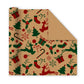 🔥 -50% Oggi: Carta Kraft Natalizia Vintage per Regali – Fiocchi di neve, alberi e renna. Fogli 70×50 cm, kraft 100 g opaco e antistrappo. Ideale per bouquet, card e fai da te. 🎄✨