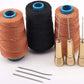 🔥 Promo Flash -50%: Kit di Lesine per Cucitura della Pelle 3/4 Pezzi – Manico in Rame Lucido e Aghi Intercambiabili con Filo Cerato per Finiture Professionali e Durevoli. ✨🧵