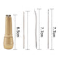 🔥 Promo Flash -50%: Kit di Lesine per Cucitura della Pelle 3/4 Pezzi – Manico in Rame Lucido e Aghi Intercambiabili con Filo Cerato per Finiture Professionali e Durevoli. ✨🧵