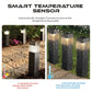 ☀️ Luce Solare da Esterno Wireless | Illuminazione Esterna 💡 | Alimentazione Solare e Senza Cavi 🔋 | per Ingressi, Cortili e Giardini 🏡 | 2 Colori, Bianco o Giallo 🎨