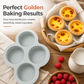 🔥 -50% Oggi: Stampo in Silicone da 3 Cavità da 10 cm – Rilascio Immediato, Design Flessibile e Resistente al Calore, Monopezzo Durevole. Perfetto per Rainbow Cake, Pizza e Cottura in Friggitrice ad Aria. 🍕
