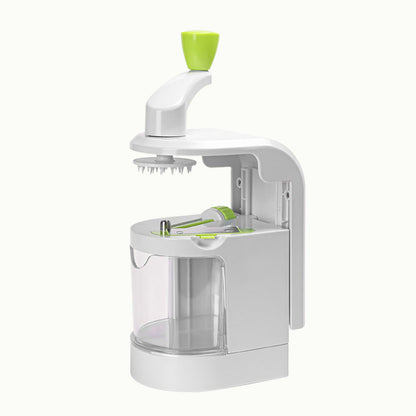 🥬 Spiralizzatore Manuale Multifunzione per Verdure – Lame in Acciaio Inox, Facile da Pulire | Per Casa e Cucina