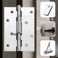 🚪✨ Cerniera per porta a chiusura automatica in acciaio inox – Con molla integrata, per casa e fai da te