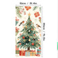 🎄 Tenda Copriporta Natalizia – Decorazione Istantanea per le Feste, 90×180 cm