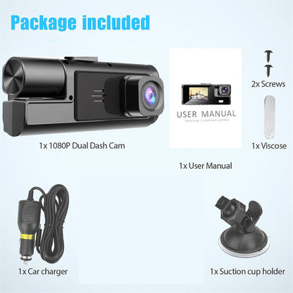 🔥 50% DI SCONTO! ✨ Telecamere da cruscotto 1080P per auto