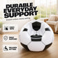 ⚽ Divano gonfiabile in PVC a forma di pallone da calcio 🛋️ – Divertente, resistente e portatile per sala giochi, feste, camera da letto e serate sportive ✨