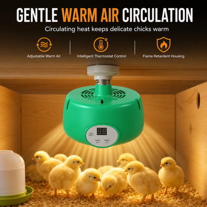 🐣 Lampada Riscaldante Intelligente per Covata con Controllo della Temperatura 🔥